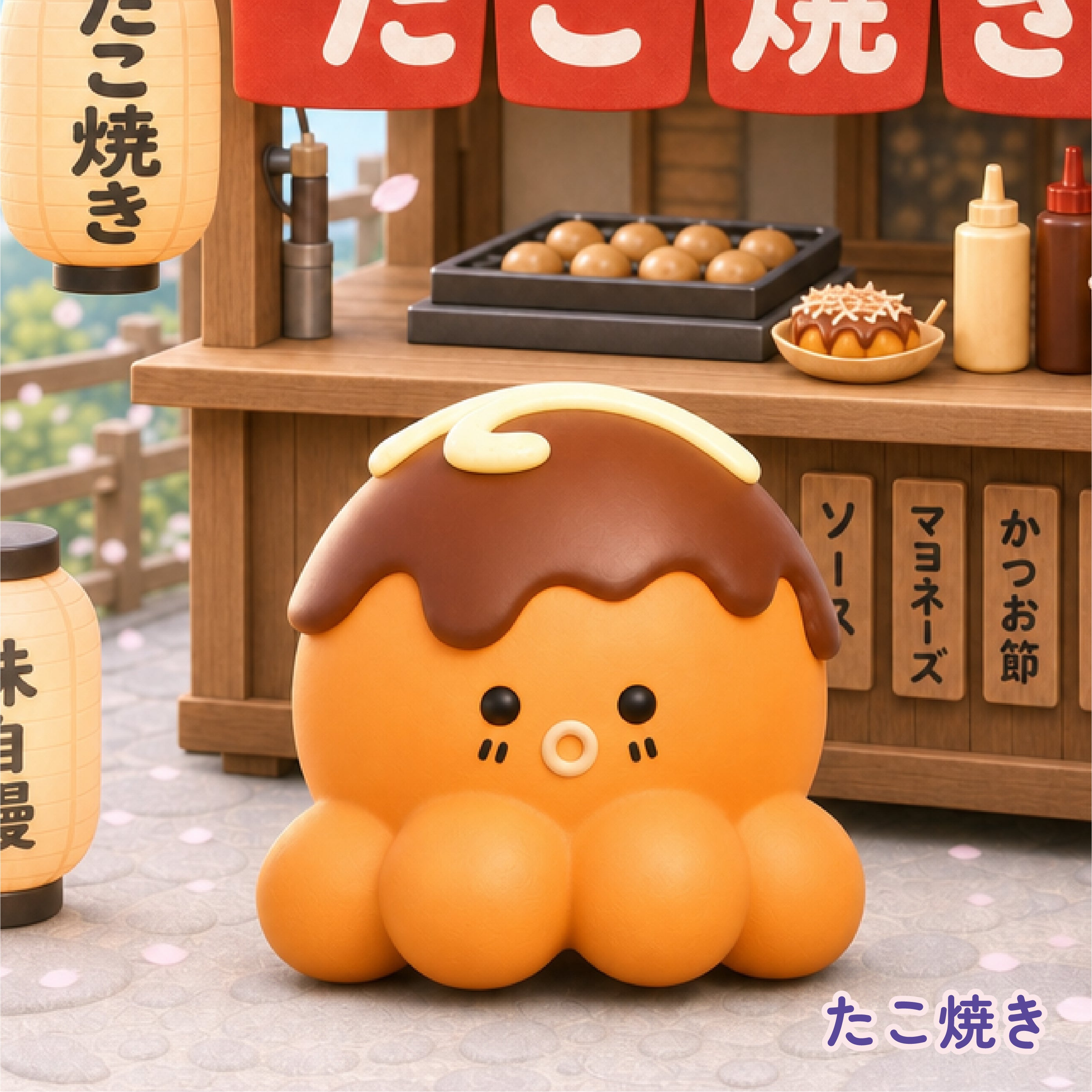 【開封後キャンセル不可、食べられません】夏祭りシリーズブラインドボックス　ランダム発送　食用シリコン製、低反発おもちゃ　ストレス解消