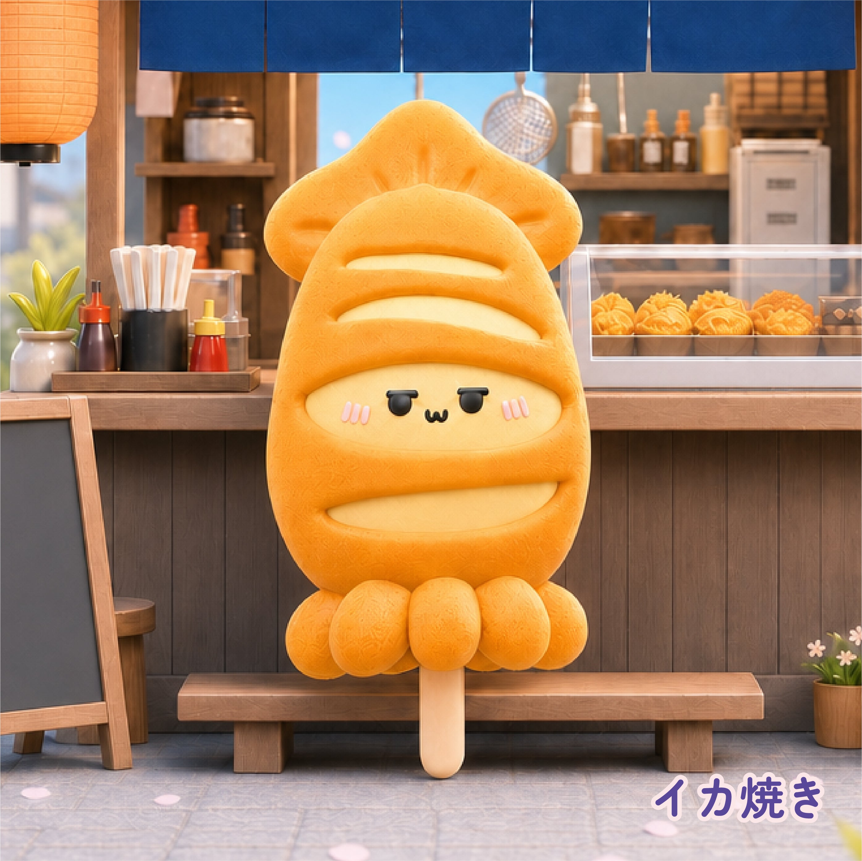 【開封後キャンセル不可、食べられません】夏祭りシリーズブラインドボックス　ランダム発送　食用シリコン製、低反発おもちゃ　ストレス解消