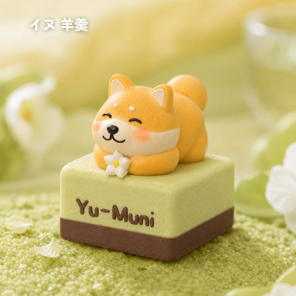 【開封後キャンセル不可、食べられません】和菓子シリーズ（粉なし）ブラインドボックス　ランダム発送　食用シリコン製、低反発おもちゃ　ストレス解消
