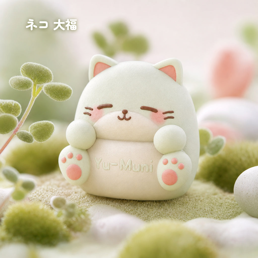 【開封後キャンセル不可、食べられません】和菓子シリーズ（粉なし）ブラインドボックス　ランダム発送　食用シリコン製、低反発おもちゃ　ストレス解消